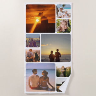 Upload your photo beach towel