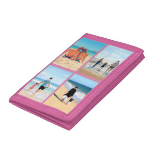 Upload Your Photo Collage Wallet Personalized Gift