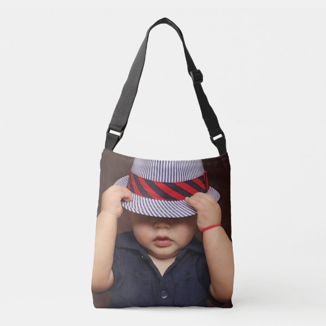 Upload your photo crossbody bag (Front)