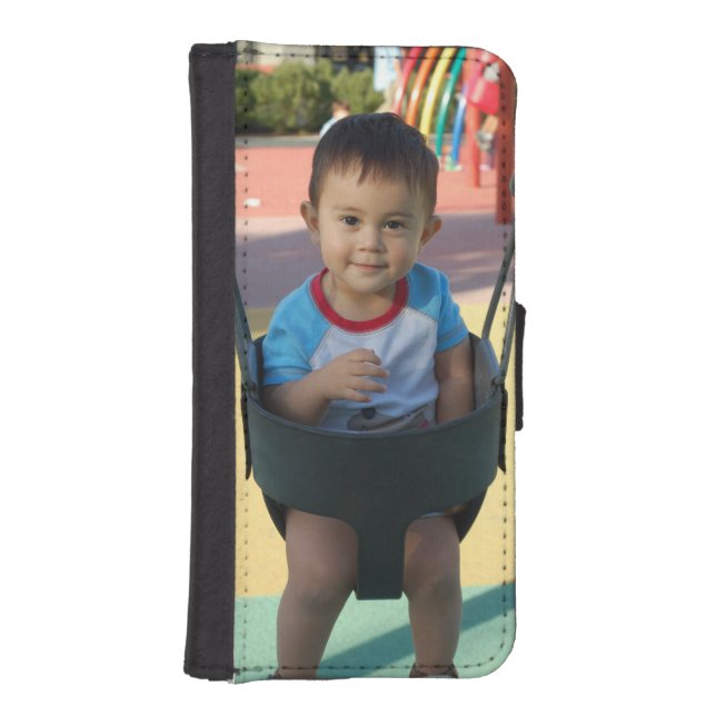 Upload Your Photo Custom Wallet Case (Front)