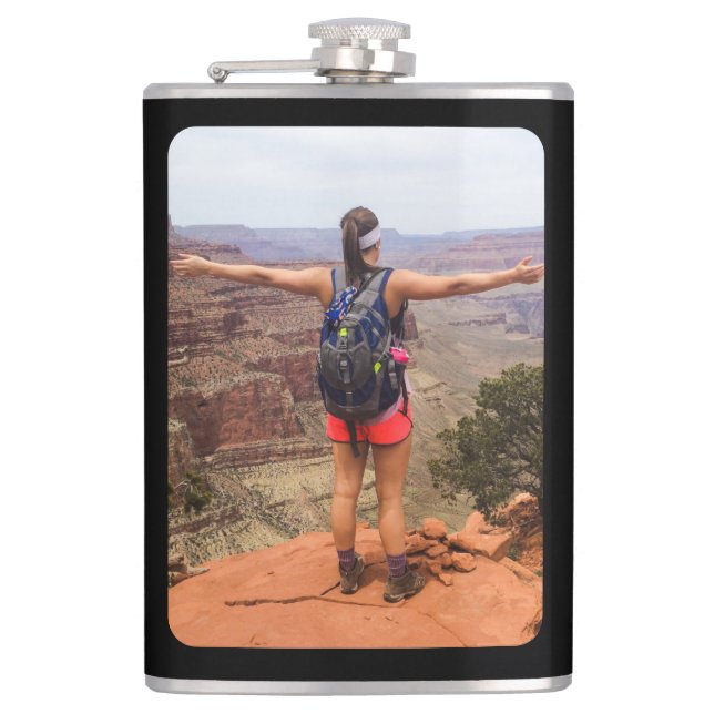 Upload your photo flask (Front)