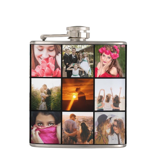 Upload your photo flask (Front)