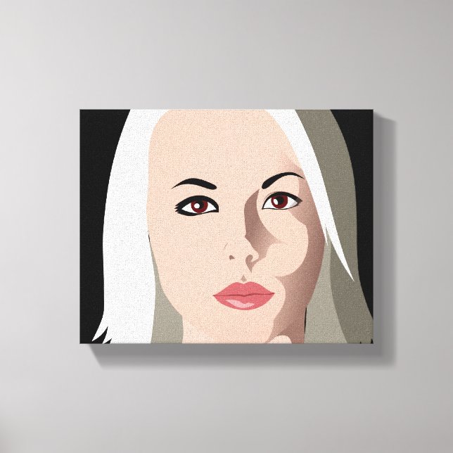 Upload your Photo here Canvas Print (Front)