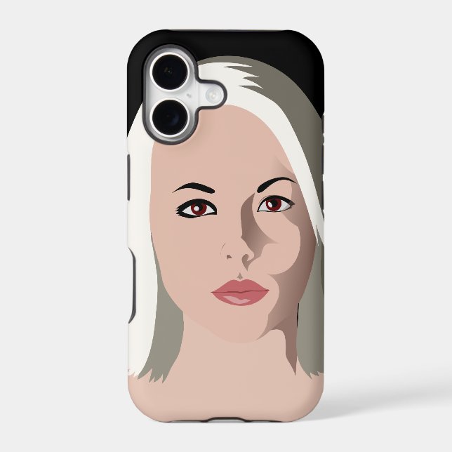 Upload Your Photo Here custom iPhone case (Back)