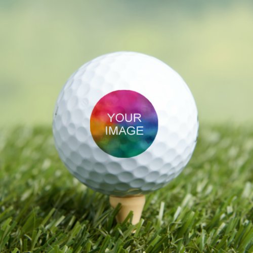 Upload Your Photo Image Bridgestone e6 3 Pack Golf Balls