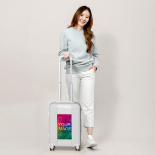 Upload Your Photo Image or Logo Template Small Luggage