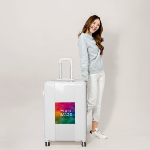 Upload Your Photo Image or Logo to Large Luggage