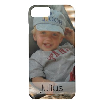Upload Your Photo Iphone 8/7 Case by 4aapjes at Zazzle
