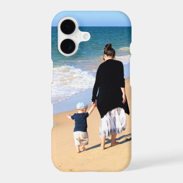 Upload Your Photo iPhone Case Personalized Gift (Back)
