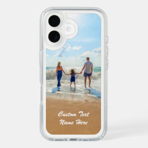 Upload Your Photo iPhone Case Personalized Text