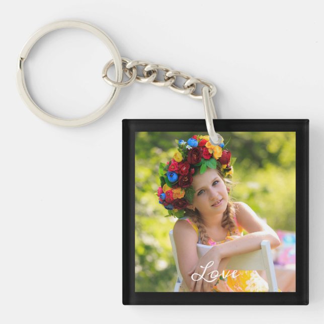 Upload your photo keychain (Front)