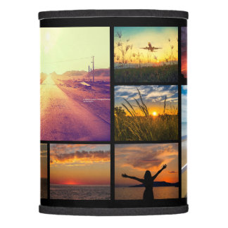 Upload your photo lamp shade