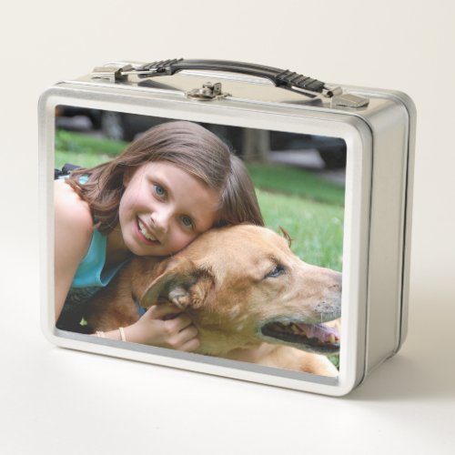 Upload your photo metal lunch box
