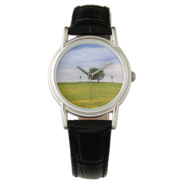 Upload your photo, nature, ladies watch (Front)