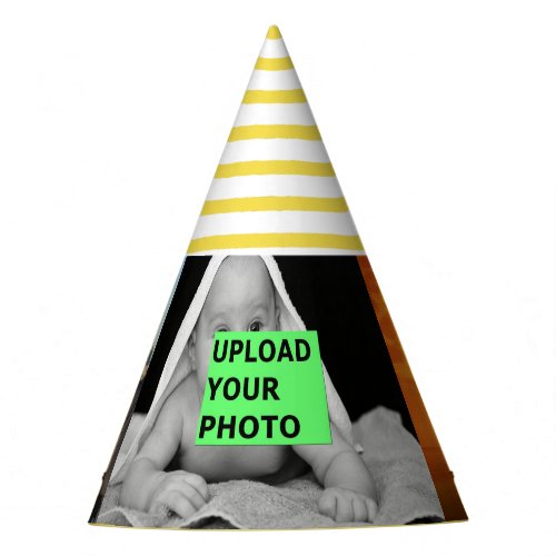 upload your photo party hat