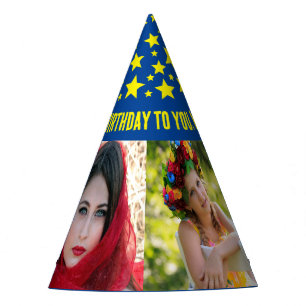 Upload your photo party hat