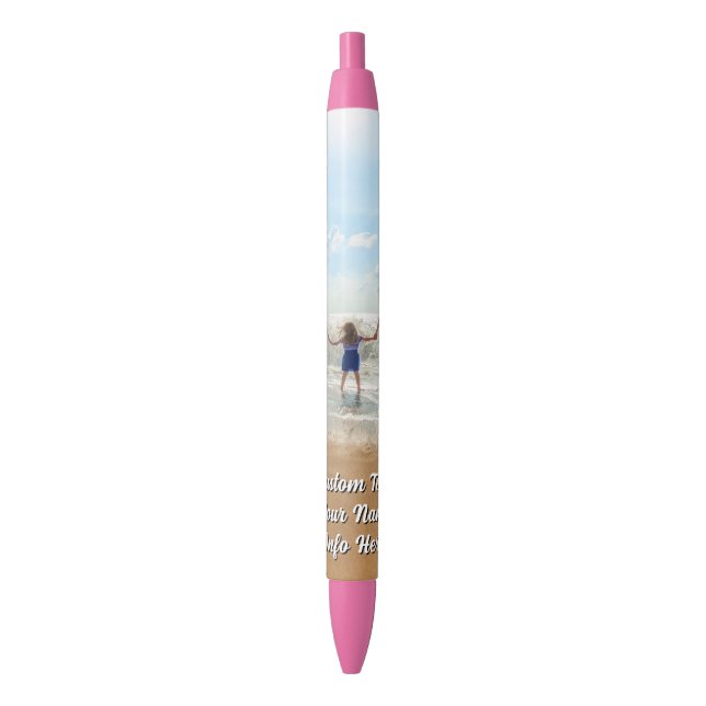 Upload Your Photo Pen Gift Personalized Text (Front Vertical)