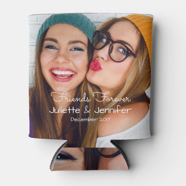 Upload your photo | personalize with names, dates can cooler (Front)