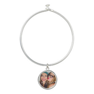 Upload your photo   personalized gift bangle bracelet