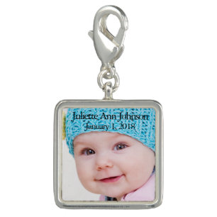Upload your photo personalized gift charm