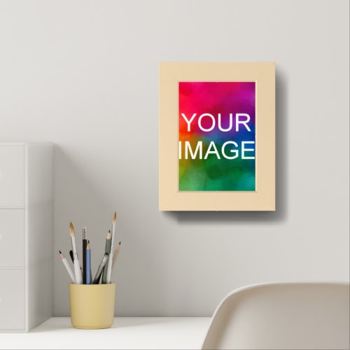 Upload Your Photo Picture Custom Best Natural Framed Art