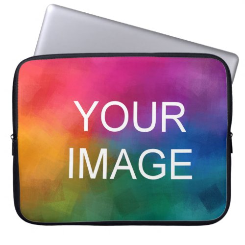 Upload Your Photo Picture Image Logo Here Template Laptop Sleeve