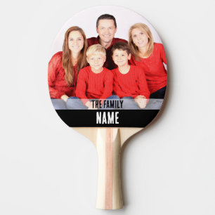 Upload your photo ping pong paddle
