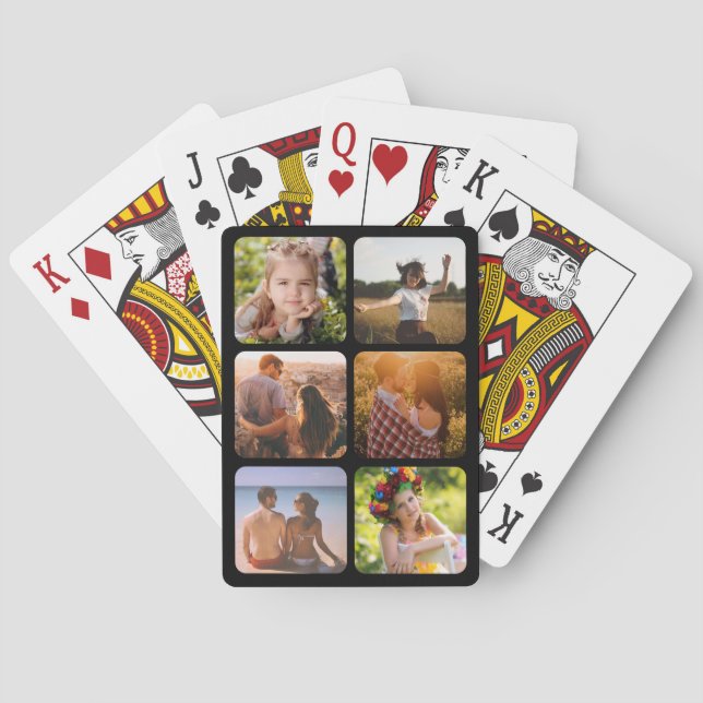 Upload your photo poker cards (Back)
