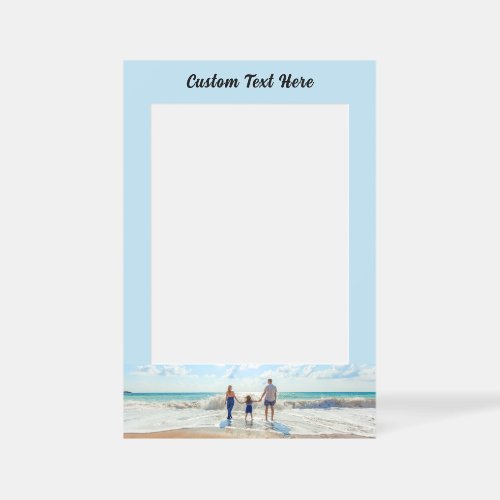 Upload Your Photo Selfie Frame Add Custom Text