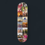 Upload your photo skateboard<br><div class="desc">You can TRANSFER Upload your photo to other Zazzle products. You can click CUSTOMIZE FURTHER to add, ajust, delete or change details like the background color or text. The designs are made in high-resolution vector graphics for a professional print. Thank you for choosing my designs and stopping by store Pedro...</div>