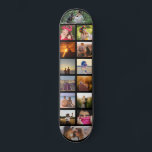 Upload your photo skateboard<br><div class="desc">You can TRANSFER Upload your photo to other Zazzle products. You can click CUSTOMIZE FURTHER to add, ajust, delete or change details like the background color or text. The designs are made in high-resolution vector graphics for a professional print. Thank you for choosing my designs and stopping by store Pedro...</div>