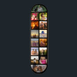 Upload your photo skateboard<br><div class="desc">You can TRANSFER this DESIGN to other Zazzle products. You can click CUSTOMIZE FURTHER to add, ajust, delete or change details like the background color or text. The designs are made in high-resolution vector graphics for a professional print. Thank you for choosing my designs and stopping by store Pedro Vale....</div>