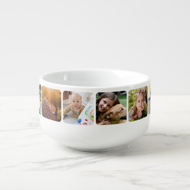Upload your photo soup mug (Front)