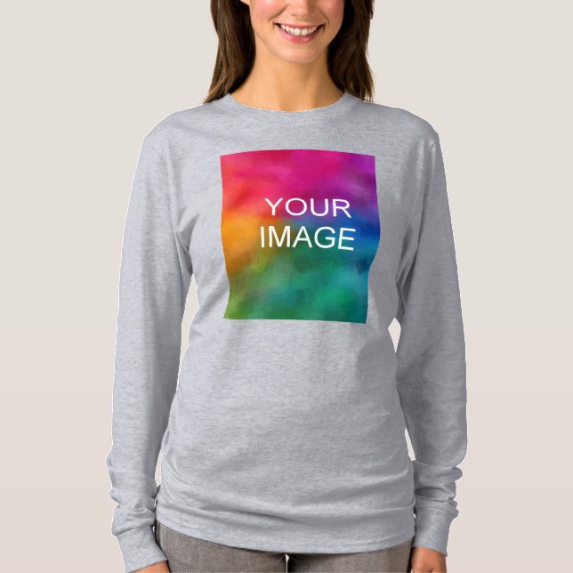 Upload Your Photo to Womens T-Shirts Online Shop (Front)
