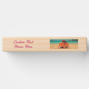 Upload Your Photo Topple Tower Game Custom Text
