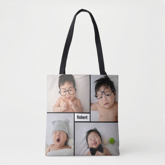 Upload your photo tote bag (Front)