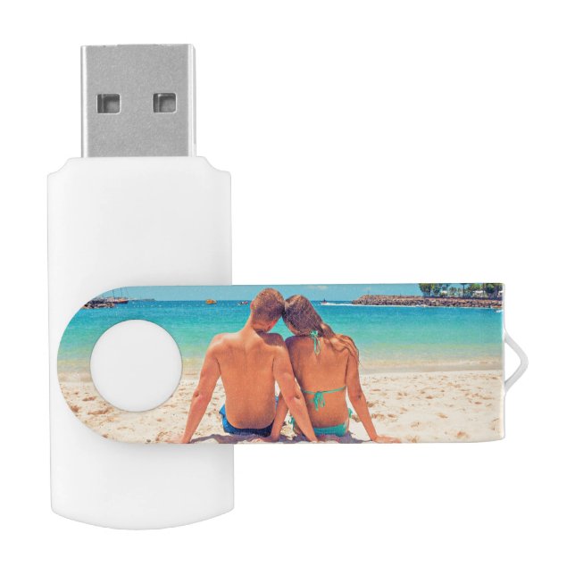 Upload Your Photo USB Flash Drive (Opened)