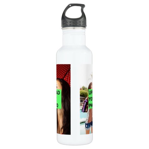 Upload your photo water bottle