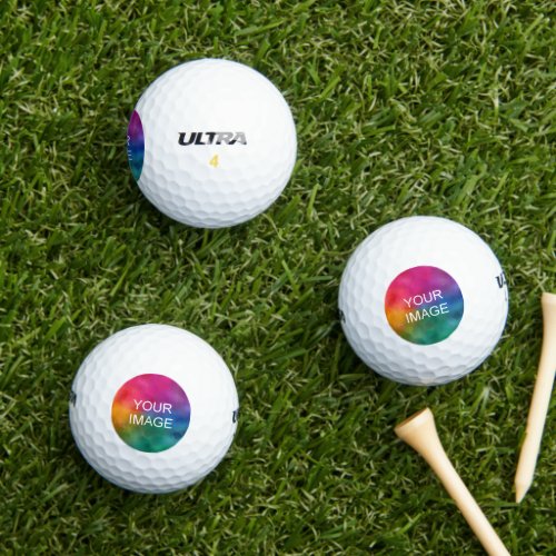 Upload Your Photo Wilson Ultra Distance 12 Pack Golf Balls