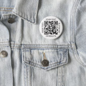 Upload Your QR Code Simple Promotional Website Button (In Situ)