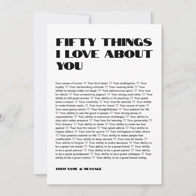 Upload Your Valentine's photo with Custom Messages Thank You Card (Front)