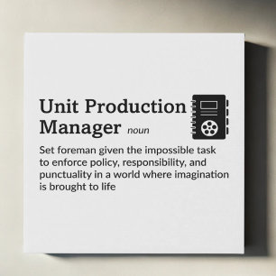 UPM Definition - Set Life Decor 10" x 10" Faux Canvas Print