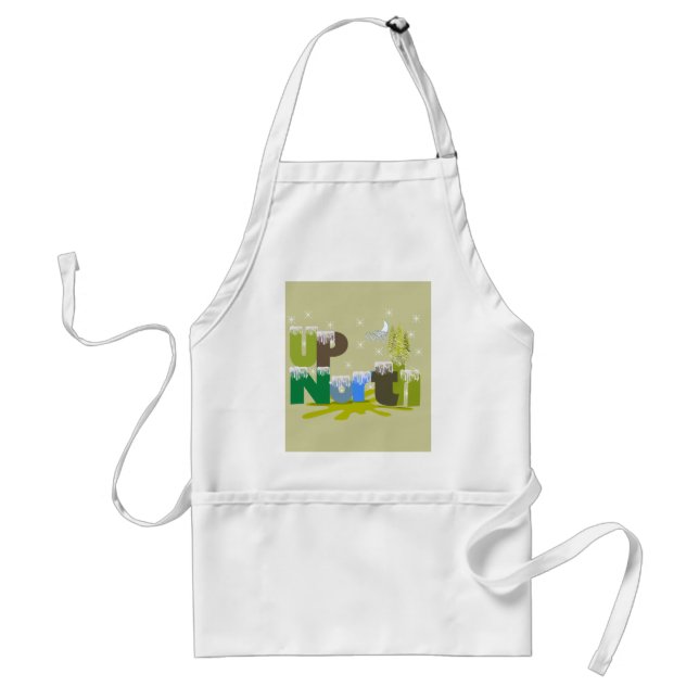 UpNorth Gifts and Apparel Adult Apron (Front)