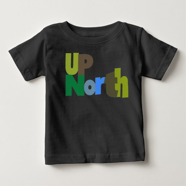 Upnorth Toddler Baby T-Shirt (Front)