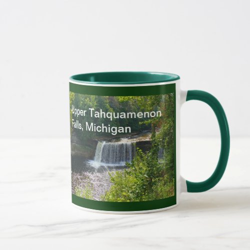 Upper and Lower Tahquamenon Falls Michigan Mug