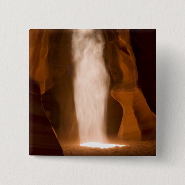 Upper Antelope Canyon, Page, Arizona Pinback Button (Front)