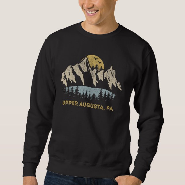 Upper Augusta Pennsylvania Mountain Sunset Sunrise Sweatshirt (Front)