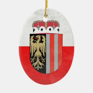 Upper Austria Ceramic Ornament