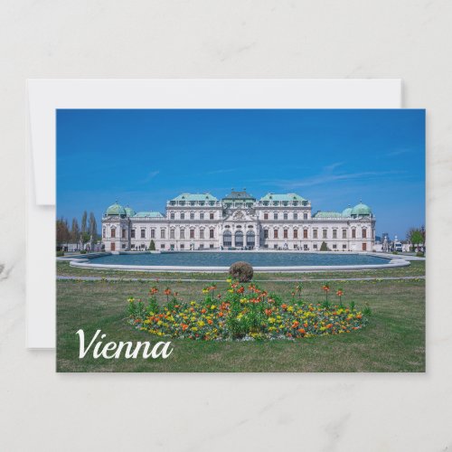 Upper Belvedere palace in Vienna Austria