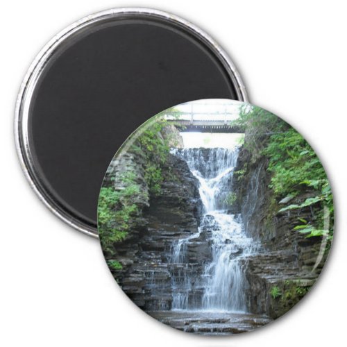 Upper Buttermilk Falls Ithaca NY Magnet